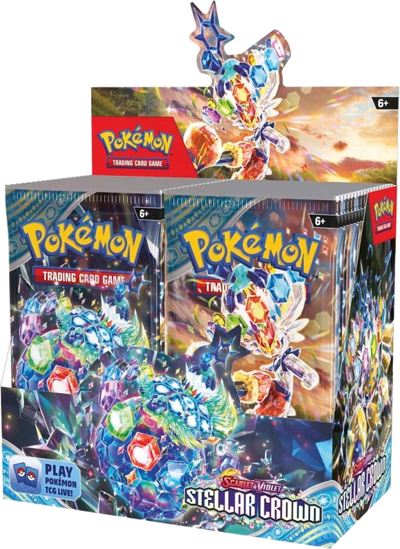 Pokemon TCG: Stellar Crown - Booster Box (36 Packs)