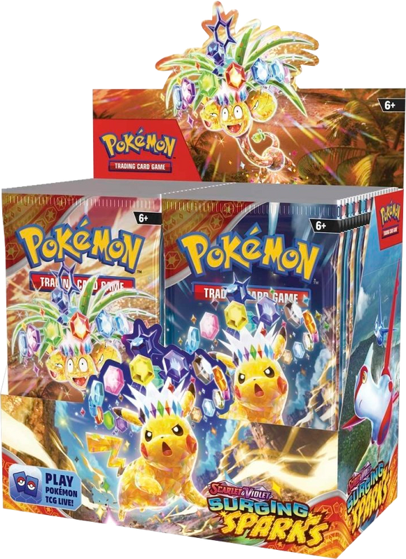 Pokemon TCG: Surging Sparks - Booster Box (36 Packs)