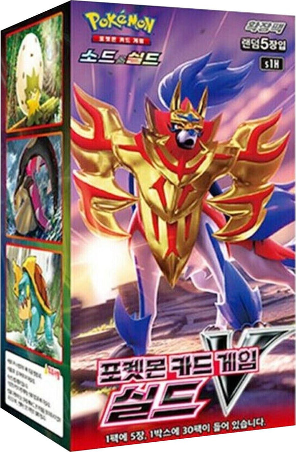 Pokemon TCG: Shield V - Booster Box (30 Packs) [KOREAN]